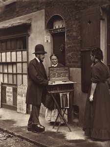 Street Doctor、1876（woodburytype） 作： John Thomson